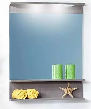 Зеркало Бриклаер Чили / Куба 70 серая лиственница