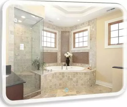 Зеркало Creto Milano 91 1-915685M с подсветкой и сенсорным выключателем