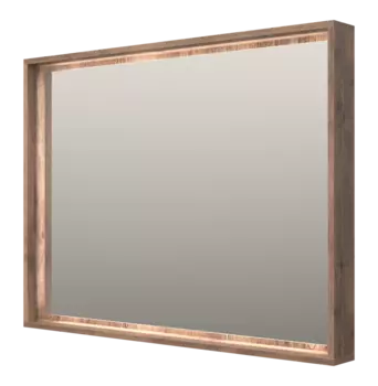Зеркало Brevita Dallas 105 DAL-02105-074 темное дерево