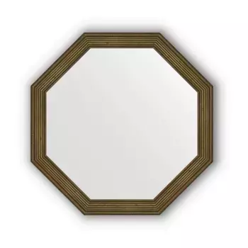 Зеркало Evoform Octagon BY 3662 коричневый