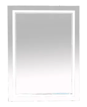 Зеркало LED 600х800 Misty 2 Неон П-Нео060080-2ПРСНКДВП, сенсор на корпусе