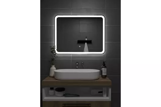 Зеркало Onika Магна 100 см 210018 с LED подсветкой