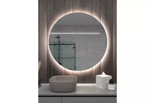 Зеркало Onika Сола 80 см 208097 с LED подсветкой