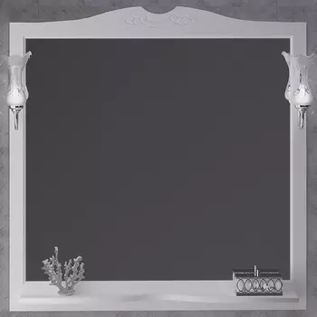 Зеркало Opadiris Валери 00-00007037 белый