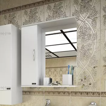 Зеркало СанТа Стандарт 101112 60 см белый