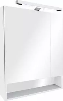 Зеркало-шкаф 70 см Roca Gap ZRU9302749 с подсветкой белое матовое