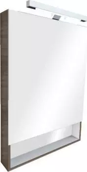 Зеркало-шкаф 80 см Roca Gap ZRU9302846, тиковое дерево
