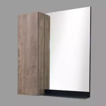 Зеркало-шкаф Comforty Кёльн-75 00004149061, дуб темный