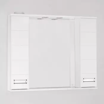 Зеркало-шкаф Style Line Ирис 100/С белый