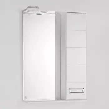 Зеркало-шкаф Style Line Ирис 55/С белый