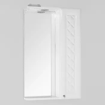 Зеркало-шкаф Style Line Канна 50/С Люкс белый