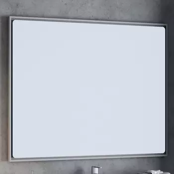 Зеркало Smile Монтэ 90 светло-серое