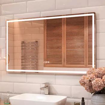 Зеркало Vigo Geometry Comfort 120 z.GEO.120.Comfort с подсветкой и сенсорным выключателем