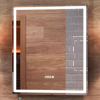 Зеркало Vigo Geometry Comfort 60 z.GEO.60.Comfort с подсветкой и сенсорным выключателем