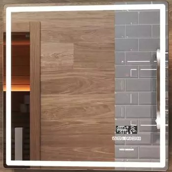 Зеркало Vigo Geometry Media 70 z.GEO.70.Media с подсветкой и сенсорным выключателем