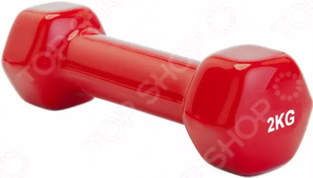 Гантель обрезиненная Bradex