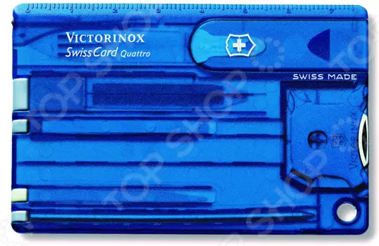 Карта швейцарская Victorinox SwissCard Quattro
