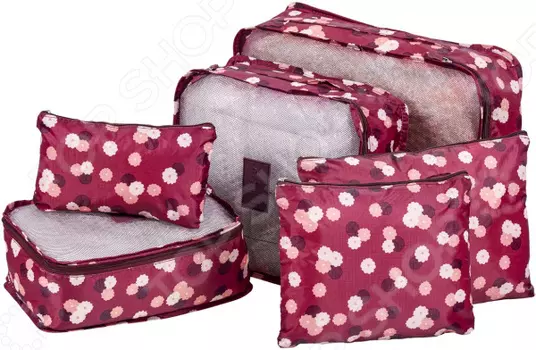 Комплект органайзеров для хранения TD-058. Количество предметов: 6 шт