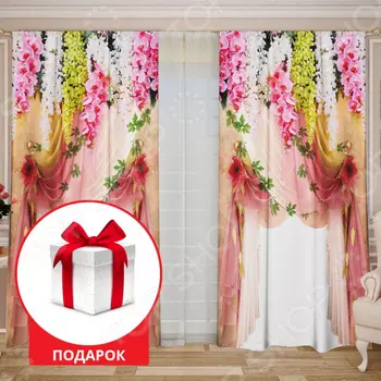 Комплект штор «Райский сад»