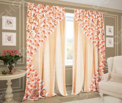 Комплект штор ТамиТекс «Золотое искушение»