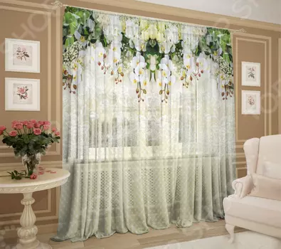 Комплект тюля ТамиТекс «Ажур»