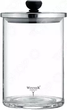 Контейнер для хранения сыпучих продуктов Winner с металлической крышкой