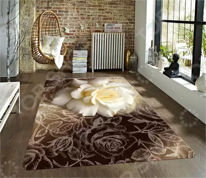 Ковер ТамиТекс «Белая роза»