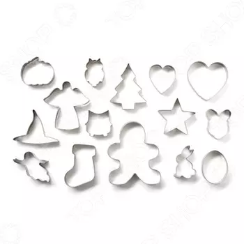 Набор форм для печенья Delimano «Брава» 15 в 1