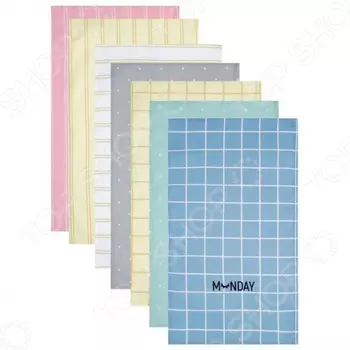 Набор кухонных полотенец Доляна 6853365