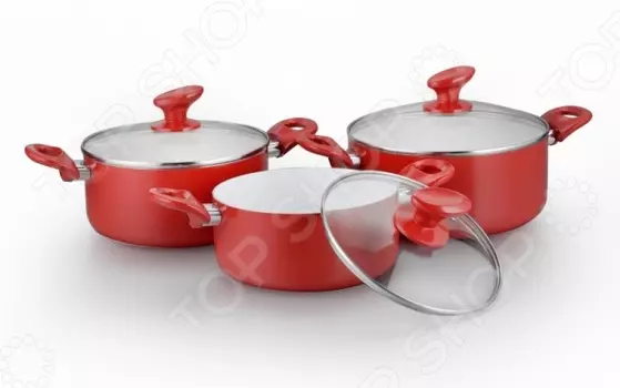 Набор посуды «Трио классик». Количество предметов: 6