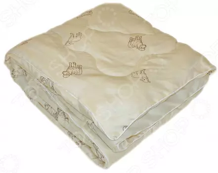 Одеяло с овечьей шерстью «Природный дар»