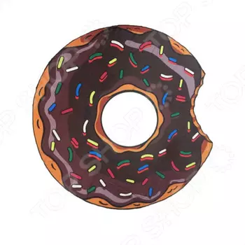 Покрывало-парео пляжное Beach Towel «Шоколадный пончик»