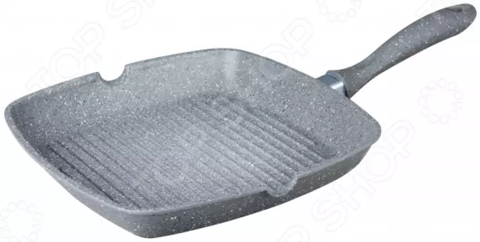 Сковорода-гриль Bekker Silver Marble