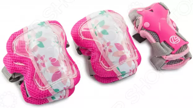 Защита роликовая Larsen P10 Flower