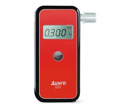 Алкотестер Dingo E-010 (+ Антисептик-спрей для рук в подарок!)
