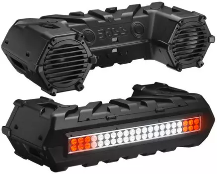 Аудиосистема для квадроцикла BOSS AUDIO ATVB95LED (700 ВТ, 8", Bluetooth, LED) (+ Антисептик-спрей для рук в подарок!)