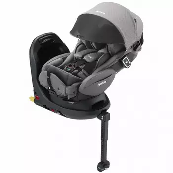 Автокресло Aprica Fladea Grow ISOFIX 360° Safety Premium Серый (GR)