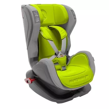 Автокресло AVIONAUT GLIDER Зеленый/Серый (+ Защитный чехол СМЕШАРИКИ в подарок!)