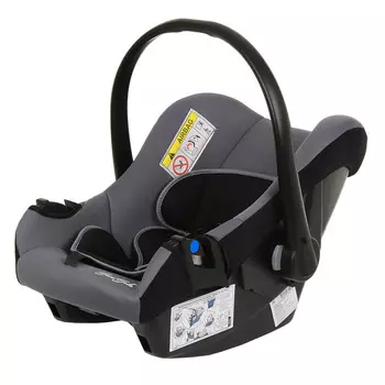 Автокресло BAMBOLA NAUTILUS Серый/Черный (+ Защитный чехол СМЕШАРИКИ в подарок!)