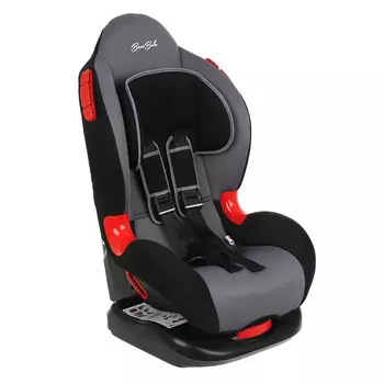 Автокресло BAMBOLA NAVIGATOR Серый/Черный (+ Защитный чехол СМЕШАРИКИ в подарок!)