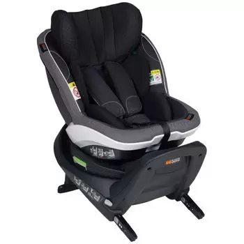 Автокресло BeSafe iZi Turn i-Size Midnight Black Melange (+ Защитный чехол СМЕШАРИКИ в подарок!)
