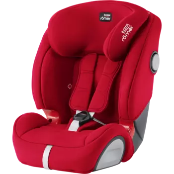 Автокресло Britax Romer Evolva 1-2-3 SL SICT Fire Red (+ Защитный чехол СМЕШАРИКИ в подарок!)