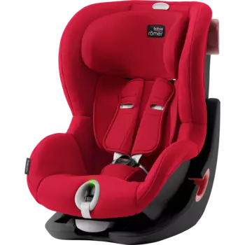 Автокресло Britax Romer KING II LS Black Series Fire Red (+ Защитный чехол СМЕШАРИКИ в подарок!)