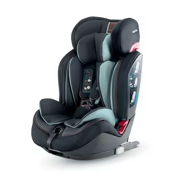 Автокресло Inglesina Gemino iFix, Black (+ Защитный чехол СМЕШАРИКИ в подарок!)