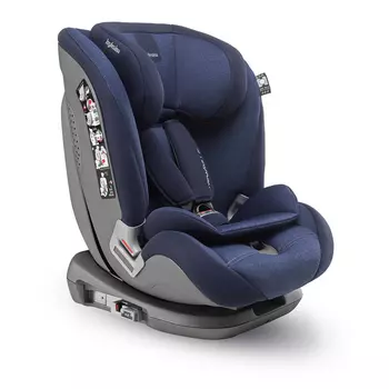 Автокресло Inglesina Newton 1.2.3 IFix, Navy (+ Защитный чехол СМЕШАРИКИ в подарок!)