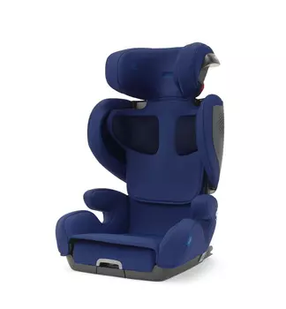 Автокресло Recaro Mako Elite Select Pacific Blue (+ Защитный чехол СМЕШАРИКИ в подарок!)