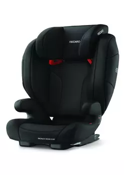 Автокресло Recaro Monza Nova Evo Seatfix Perfomance Black (+ Защитный чехол СМЕШАРИКИ в подарок!)