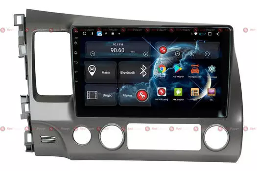 Автомагнитола для Honda Civic RedPower 51024 R IPS DSP ANDROID 8+ (+ Камера заднего вида в подарок!)