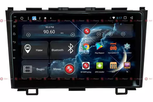 Автомагнитола для Honda CRV (2007-2012) RedPower 51009 R IPS DSP ANDROID 8+ (+ Камера заднего вида в подарок!)