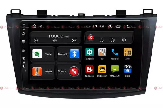 Автомагнитола для Mazda 3 (2009-2013 гг.) RedPower 61034 (+ Камера заднего вида в подарок!)